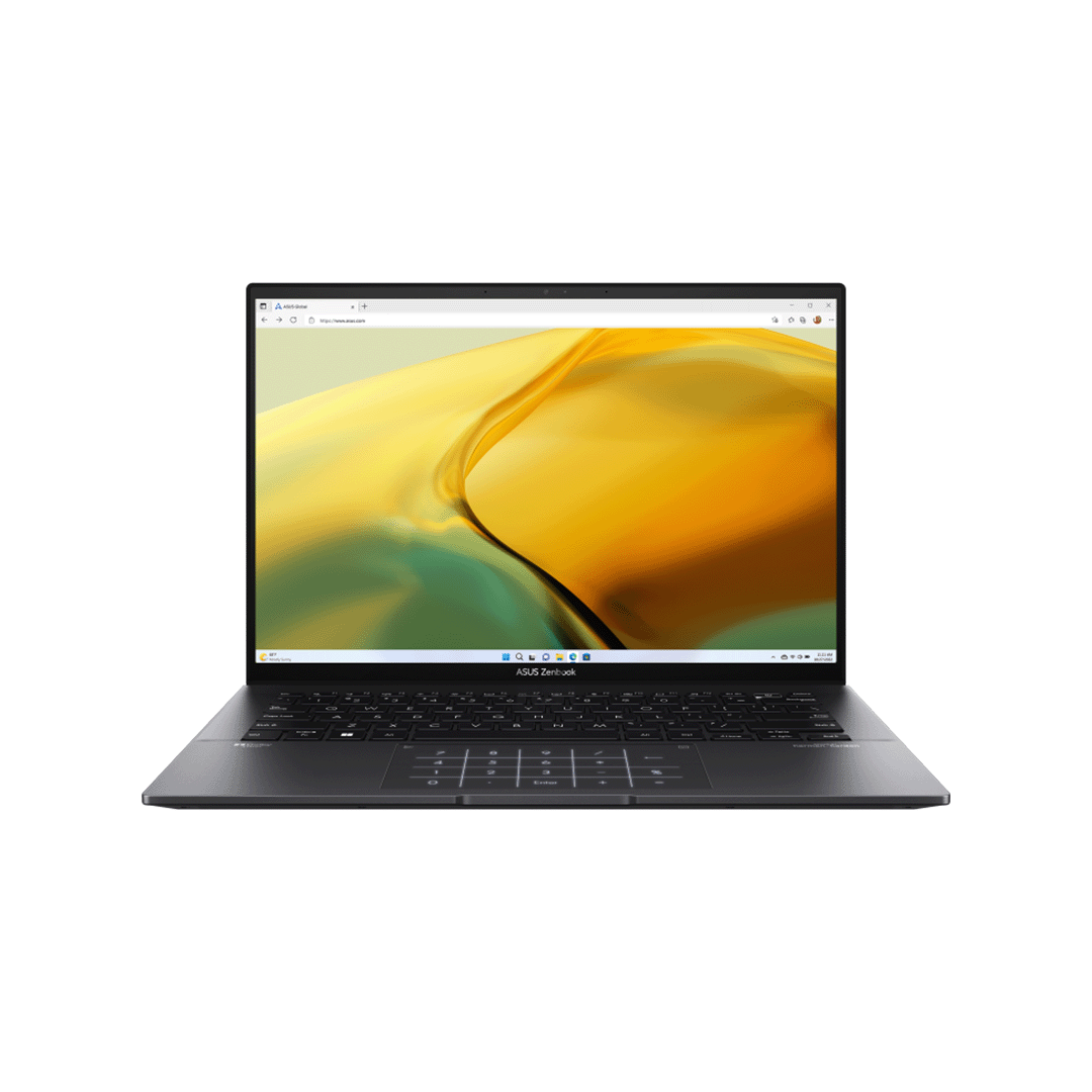 Asus Zenbook 14 UM3402YA AMD Ryzen 7 7730U 16GB RAM  1TB SSD  AMD Radeon Graphics  14.0-inch WQXGA 2.5K Display 2 Years Warranty